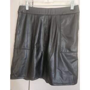 K13 Maurices faux leather mini skirt